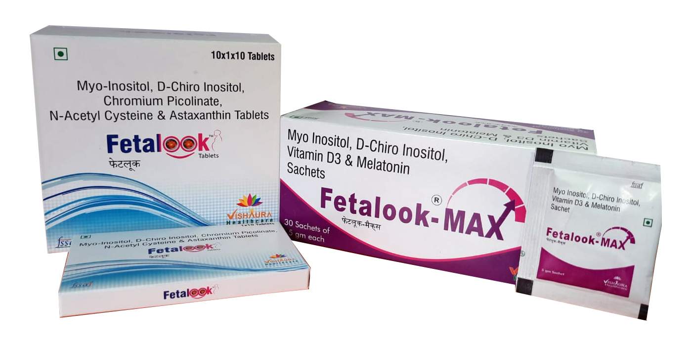 MYOINOSITOL + D-CHIROINOSITOL +N-ACETYL CYSTEINE + ASTAXANTHIN + MELATONIN , 550mg+13.8mg+300mg+4mg+3mg